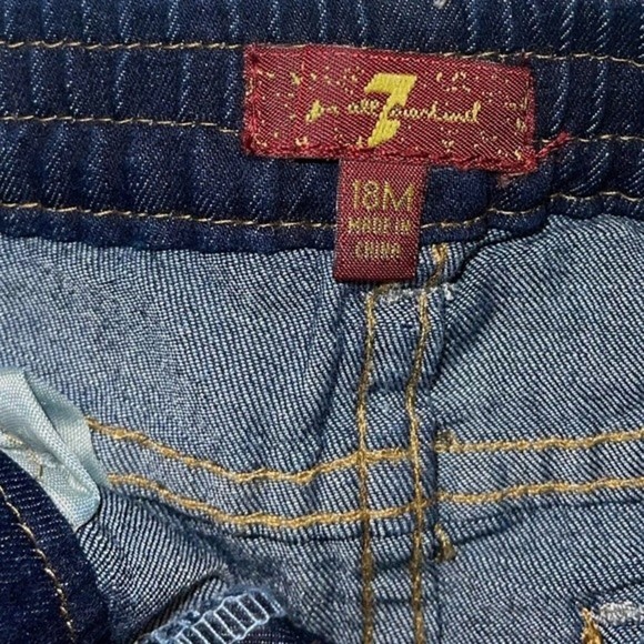 7 FOR ALL MANKIND JEANS, 18M, NWOT - Picture 3 of 3